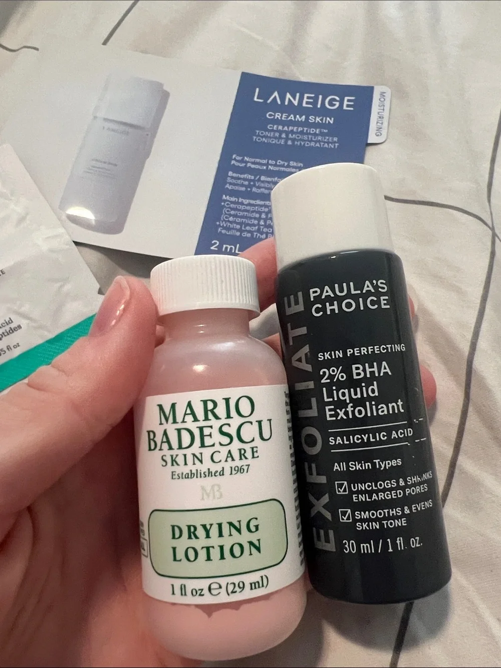 Face / Skincare Sample Bundle